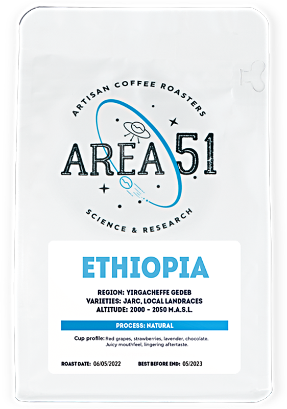 AREA 51 – ETHIOPIA YIRGACHEFFE GEDEB image