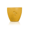 CAPPUCCINO CUP YELLOW PASTEL